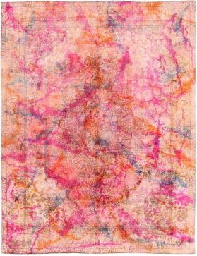 Persischer Vintage Teppich 405 x 280 mehrfarbig