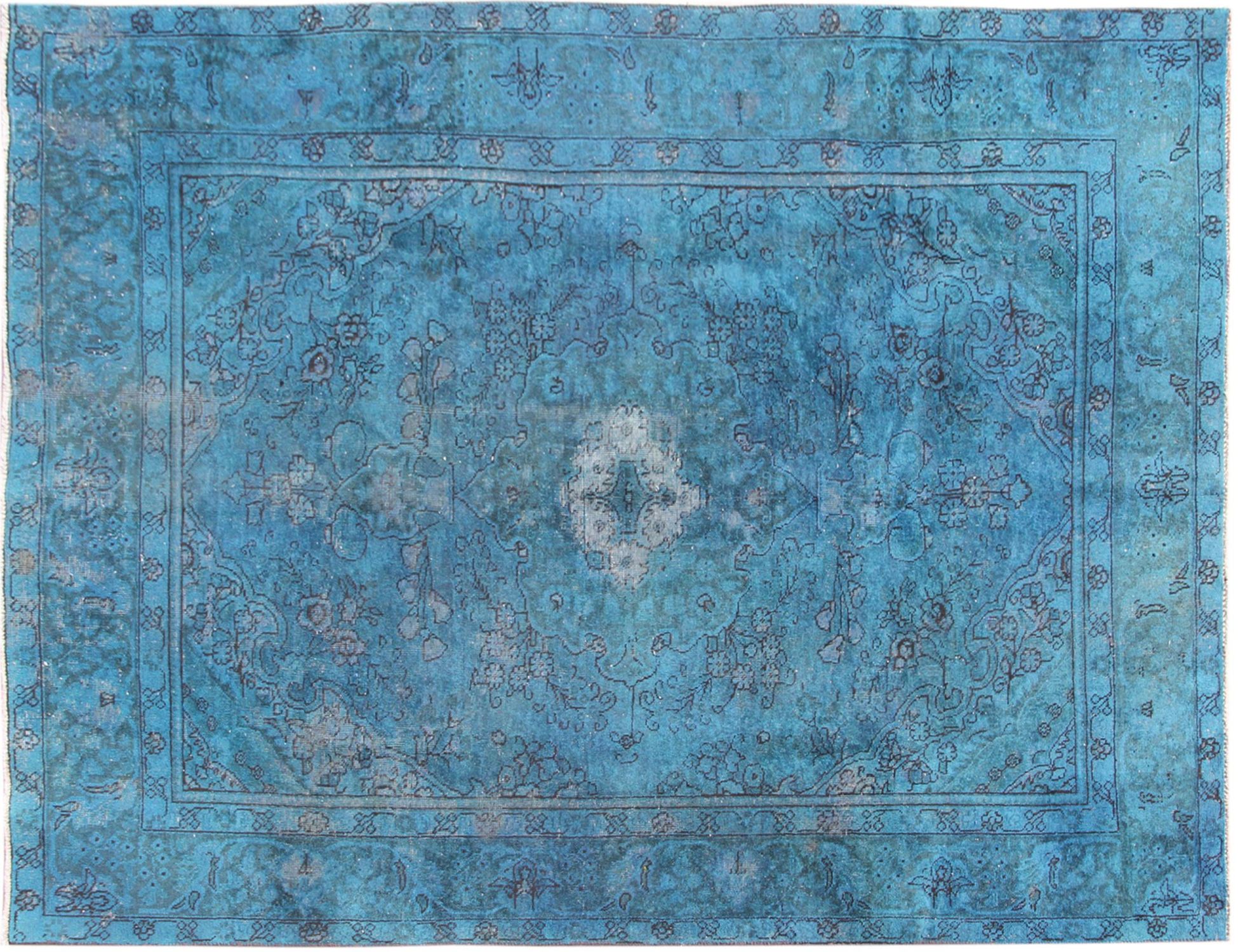 Tappeto vintage persiano  blu <br/>295 x 205 cm