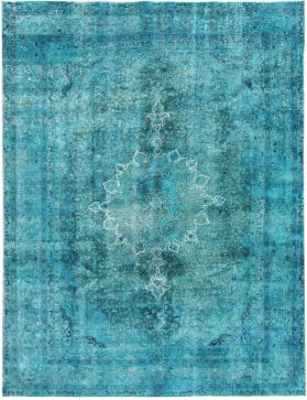 Tappeto vintage persiano  turchese <br/>370 x 272 cm