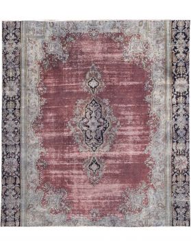 Persischer Vintage Teppich 257 x 227 türkis