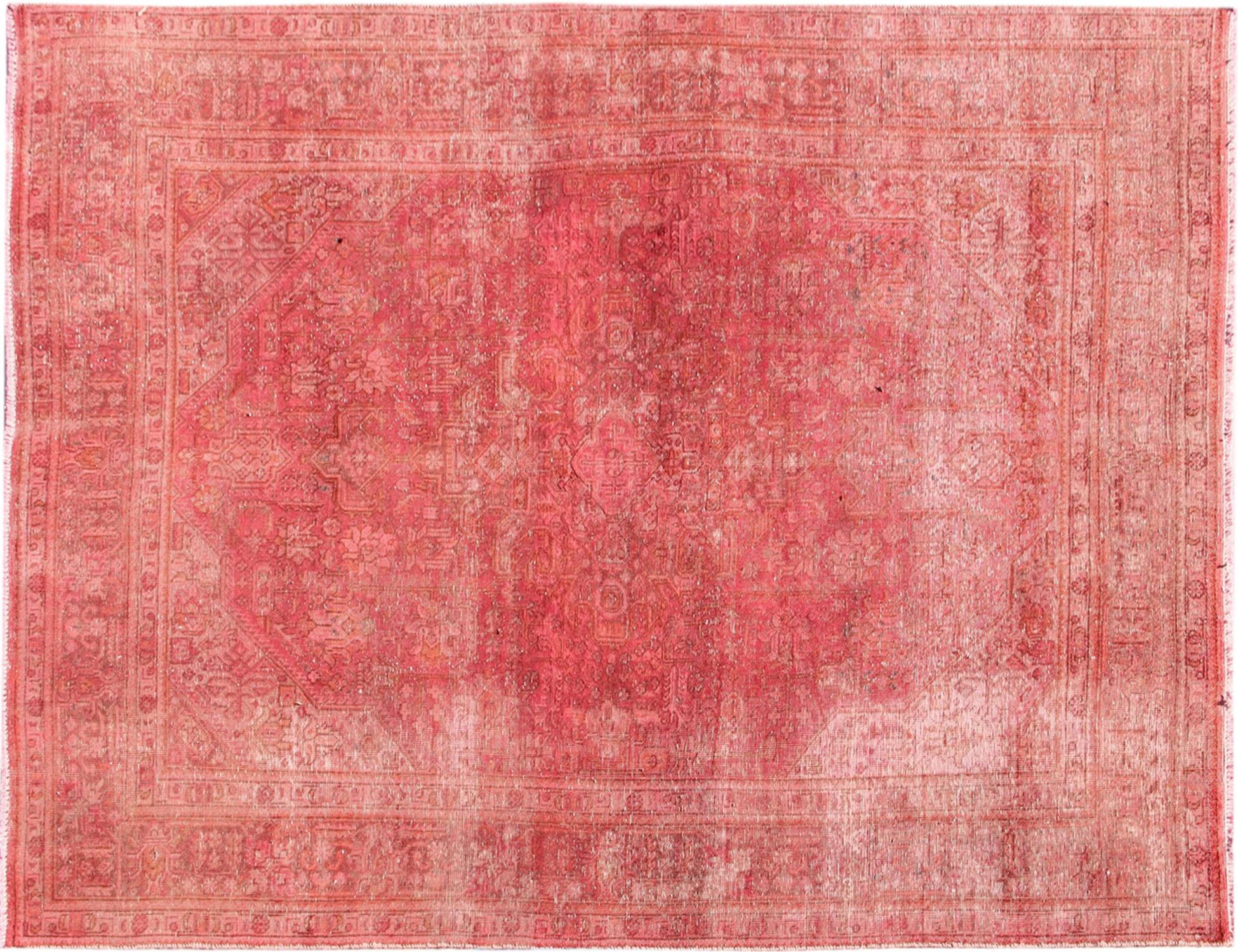 Persischer Vintage Teppich  rot <br/>290 x 195 cm