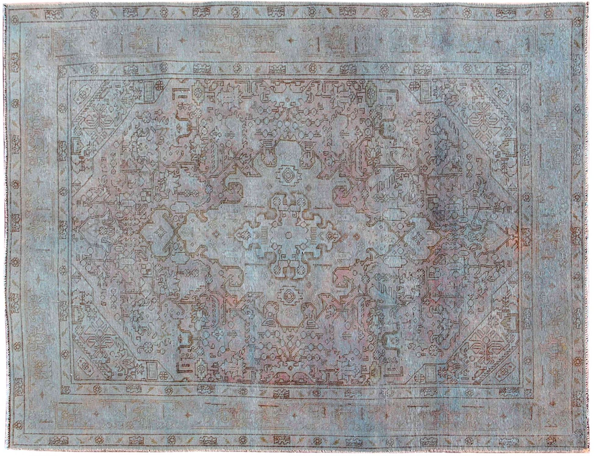 Persian Vintage Carpet  turkoise  <br/>290 x 200 cm