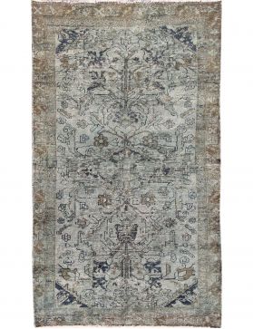 Tapis Persan vintage 195 x 112 turquoise