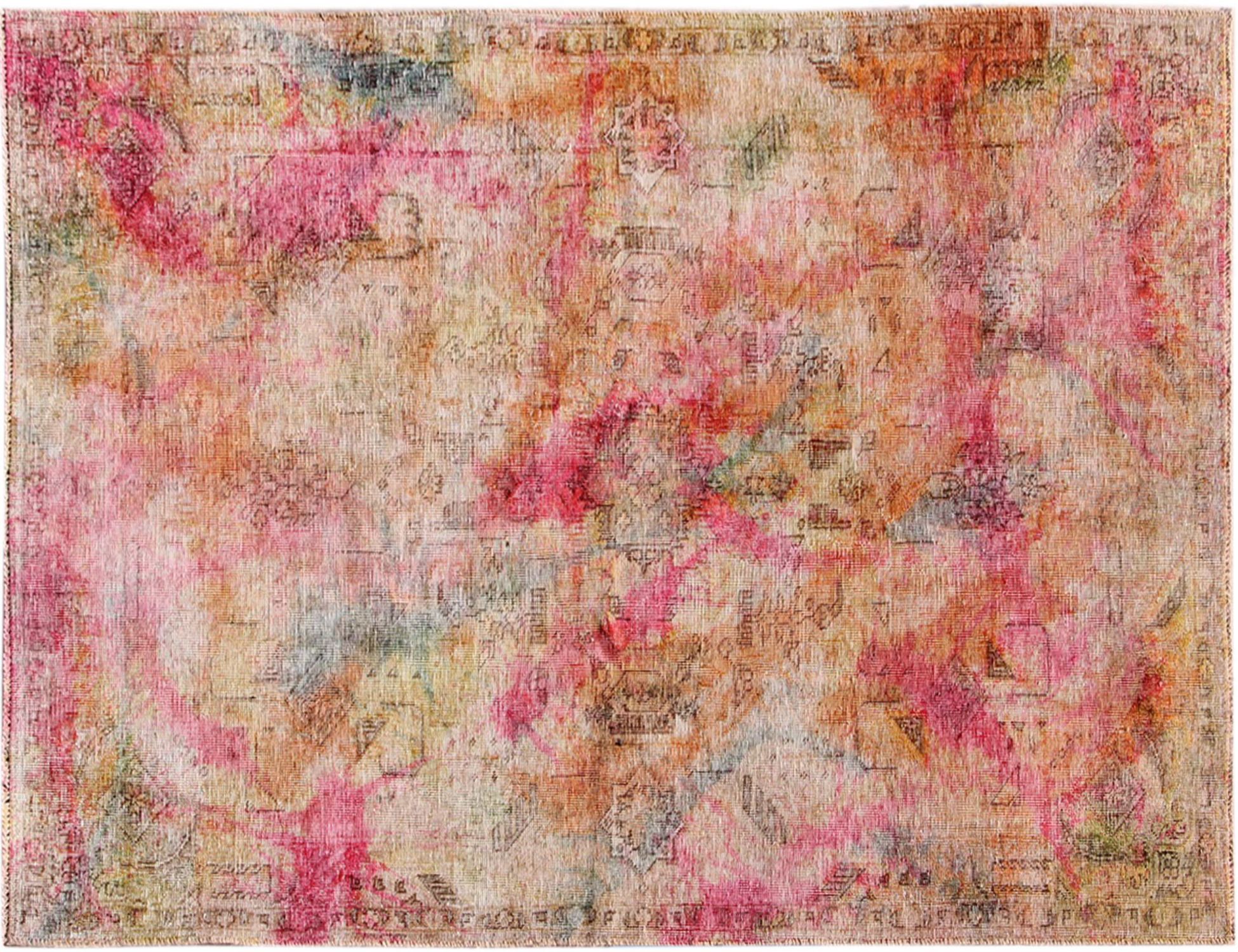 Persischer Vintage Teppich  mehrfarbig <br/>240 x 145 cm