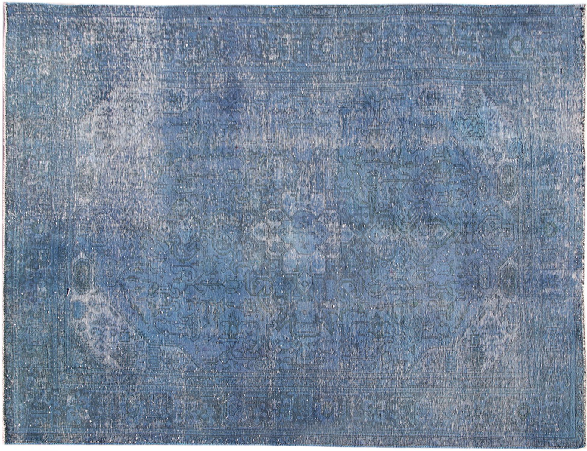 Persian Vintage Carpet  blue <br/>275 x 190 cm