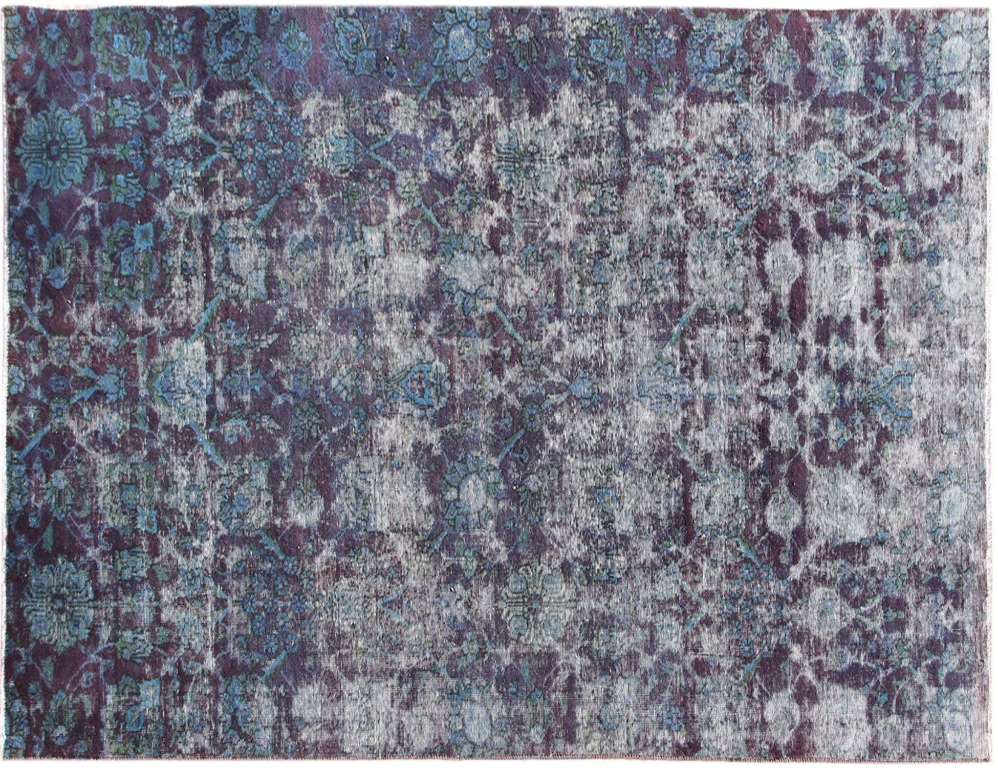 Alfombra persa vintage  azul <br/>343 x 200 cm