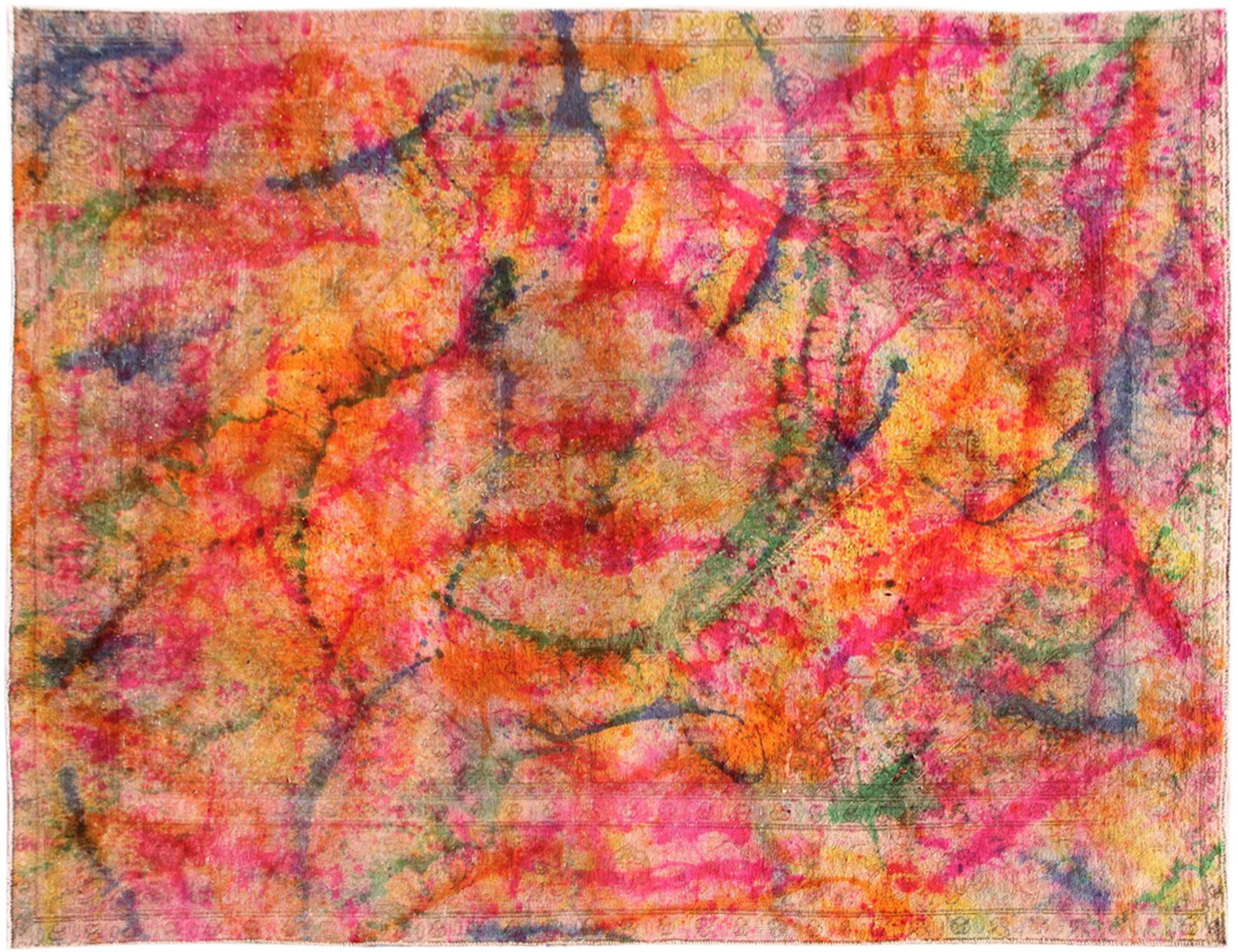 Tapis Persan vintage  multicolore <br/>330 x 240 cm