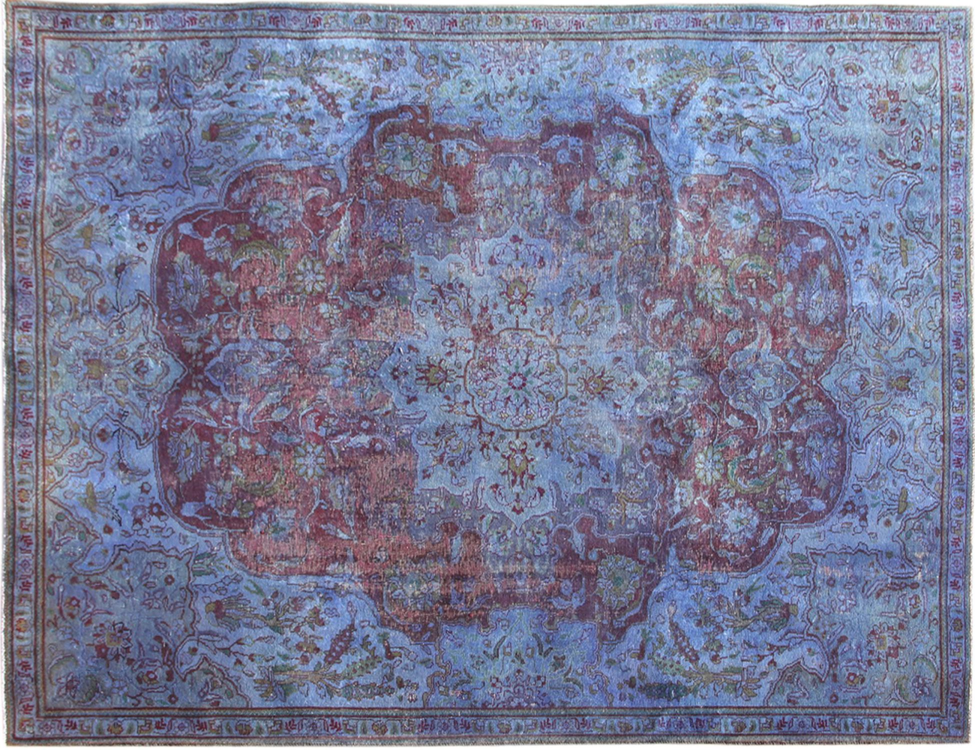 Alfombra persa vintage  azul <br/>320 x 235 cm