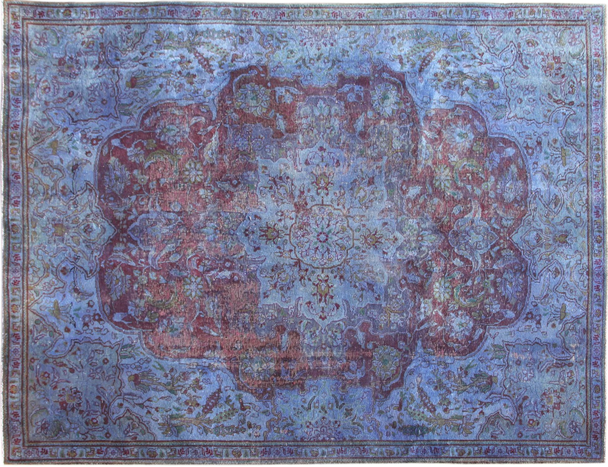 Tappeto vintage persiano  blu <br/>320 x 235 cm