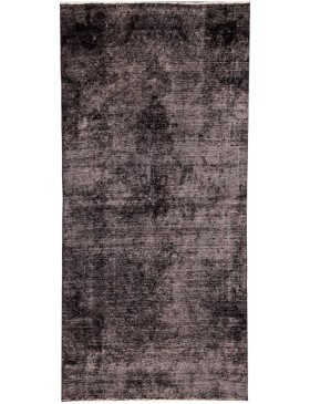 Zwarte Perzië Perzisch Vintage Tapijt 235 x 120 cm