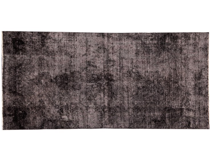 Noir Persan Tapis Persan vintage  235 x 120 cm