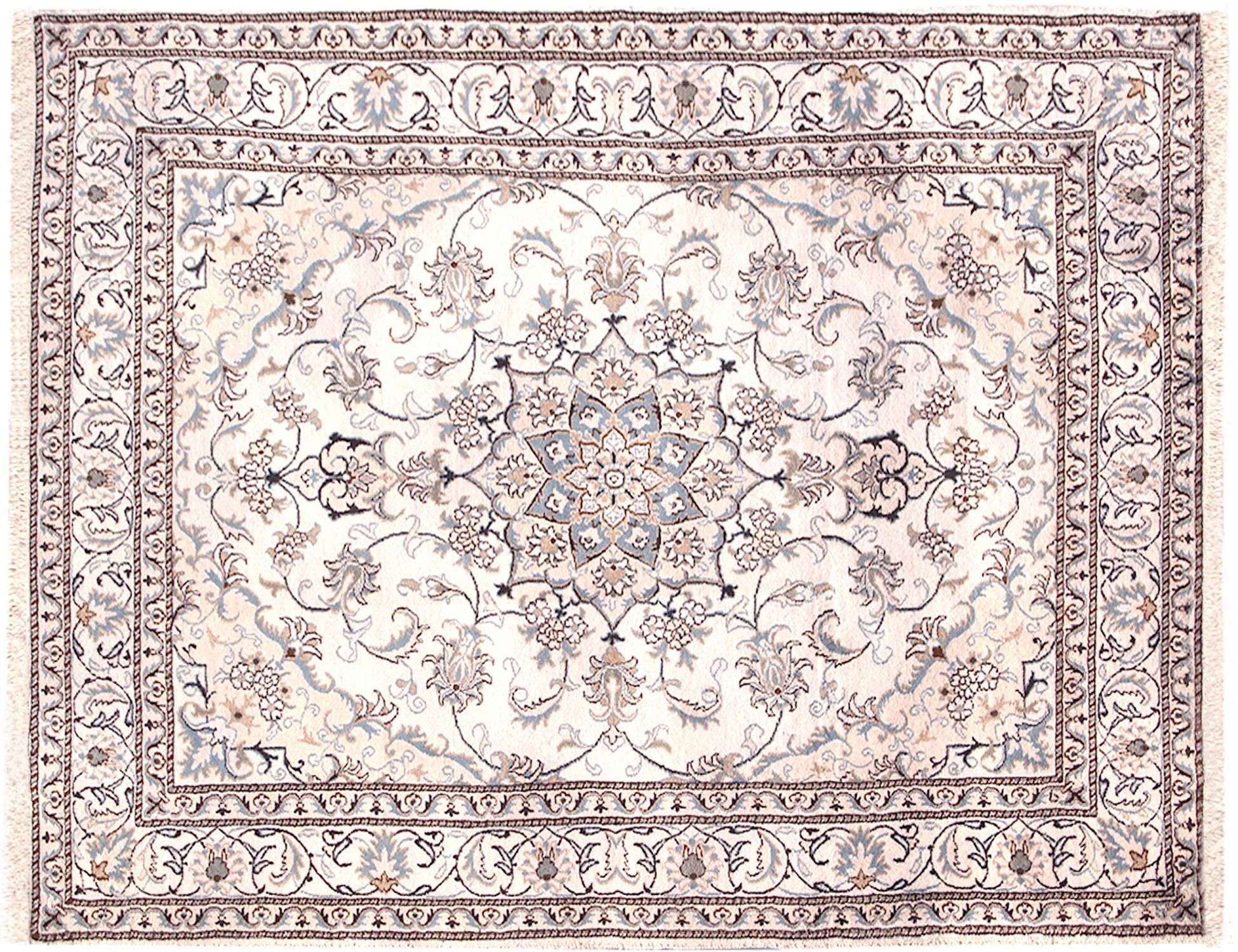 Persian Nain  beige  <br/>233 x 169 cm