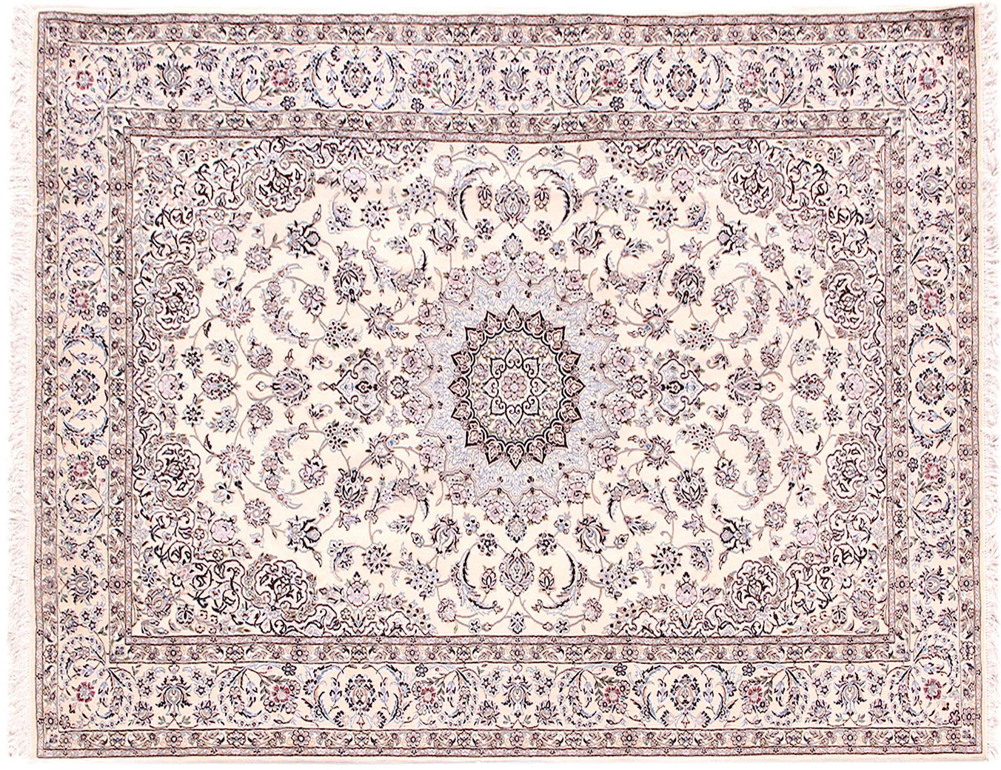Persian Nain Rug  beige  <br/>320 x 200 cm