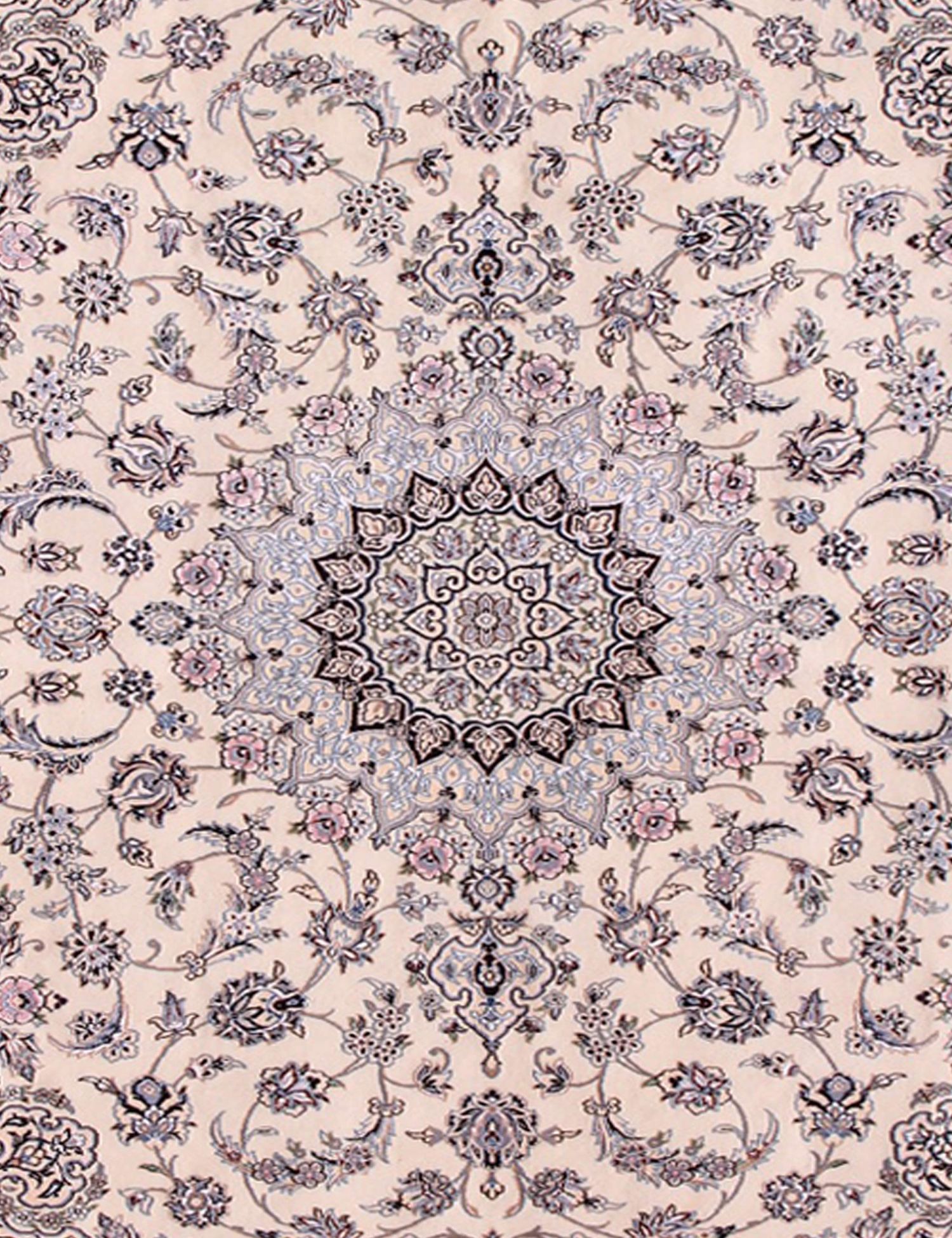Persian Nain Rug  beige  <br/>312 x 200 cm