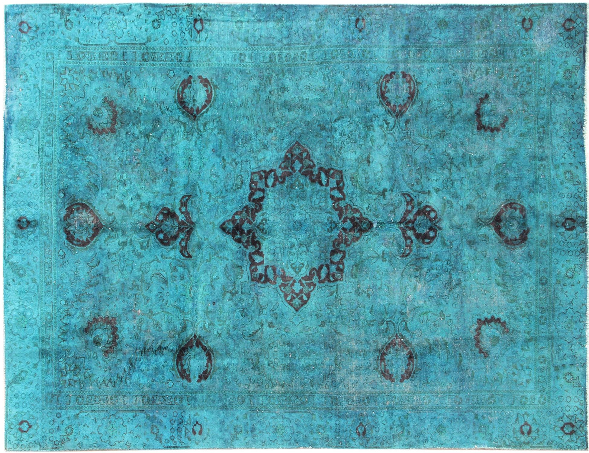 Tappeto vintage persiano  verde <br/>280 x 180 cm