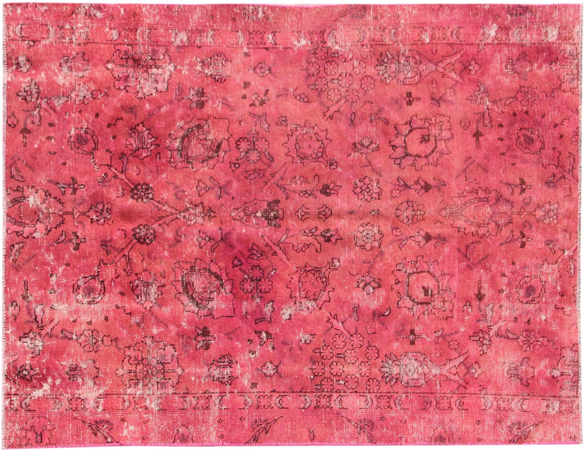 Alfombra persa vintage  rojo <br/>210 x 155 cm