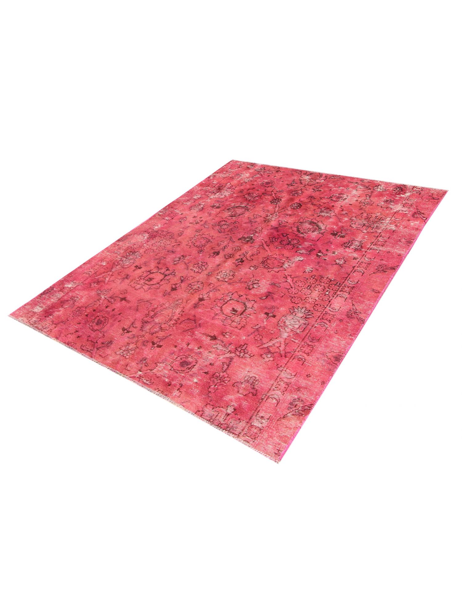 Persischer Vintage Teppich  rot <br/>210 x 155 cm