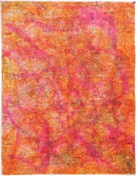 Mehrfarbig Persien Persischer Vintage Teppich  220 x 140 cm