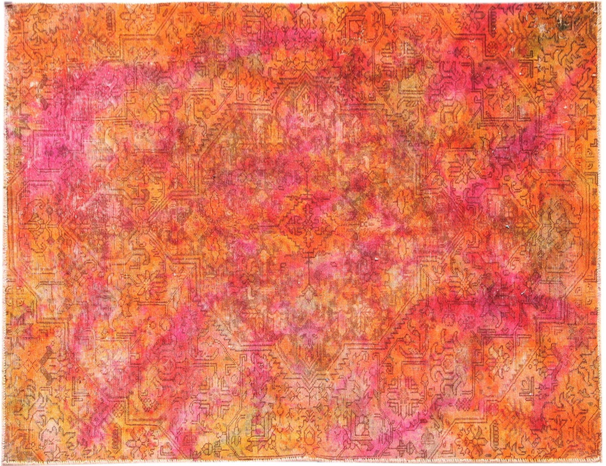 Persischer Vintage Teppich  mehrfarbig <br/>220 x 140 cm