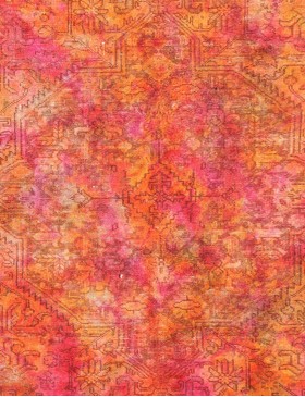 Mehrfarbig Persien Persischer Vintage Teppich  220 x 140 cm