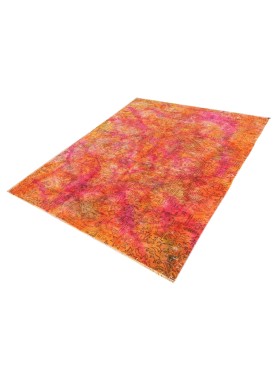 Mehrfarbig Persien Persischer Vintage Teppich  220 x 140 cm