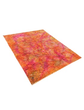 Mehrfarbig Persien Persischer Vintage Teppich  220 x 140 cm