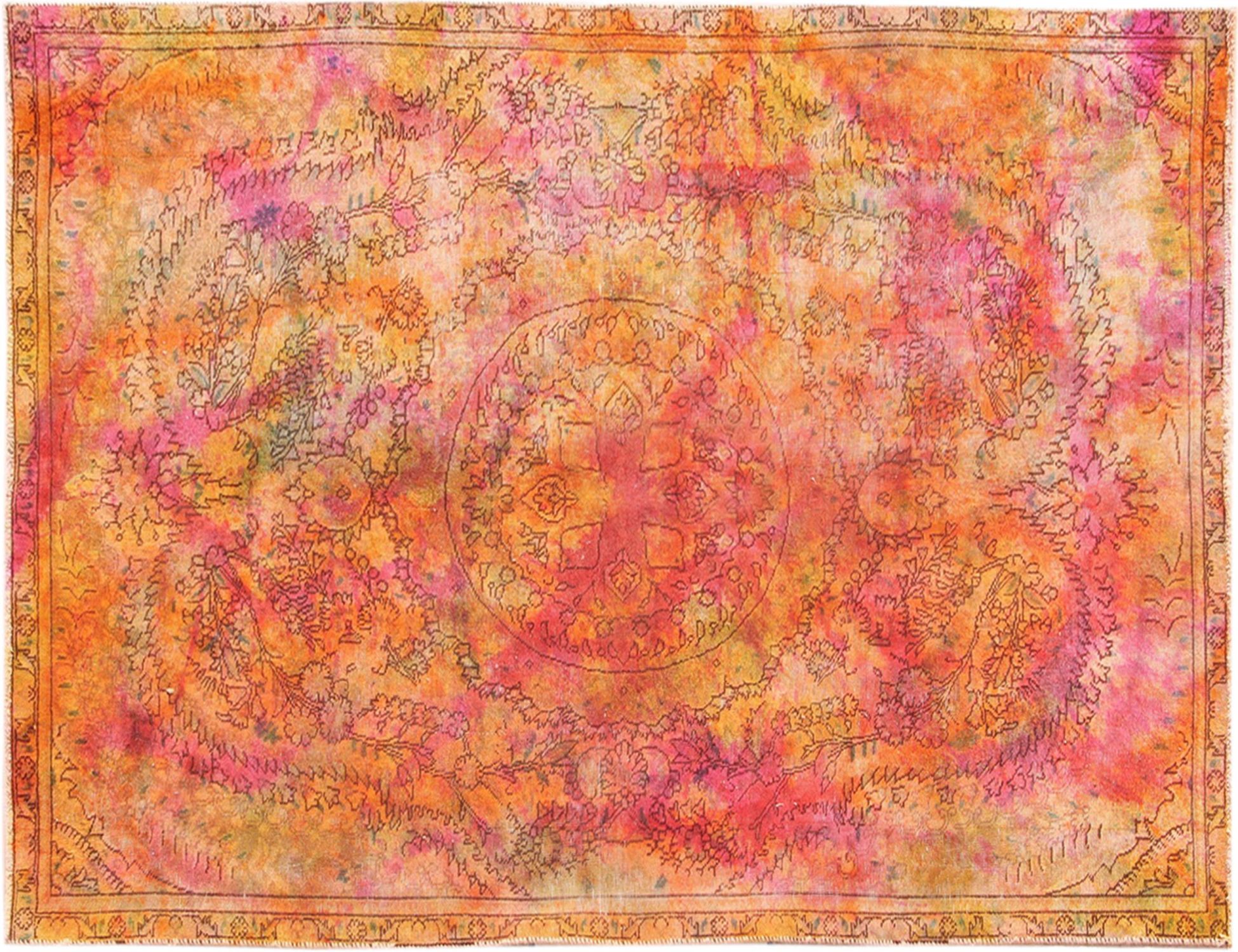 Persischer Vintage Teppich  mehrfarbig <br/>250 x 155 cm