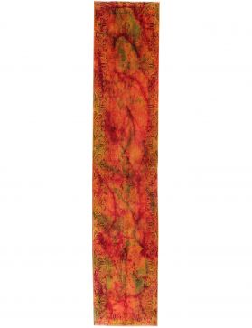Persisk vintage teppe 390 x 90 flerfarge
