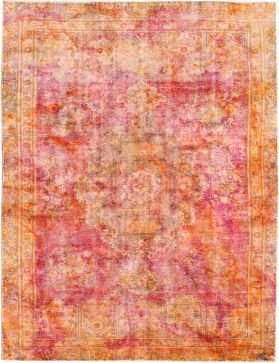 Persischer Vintage Teppich 315 x 205 mehrfarbig