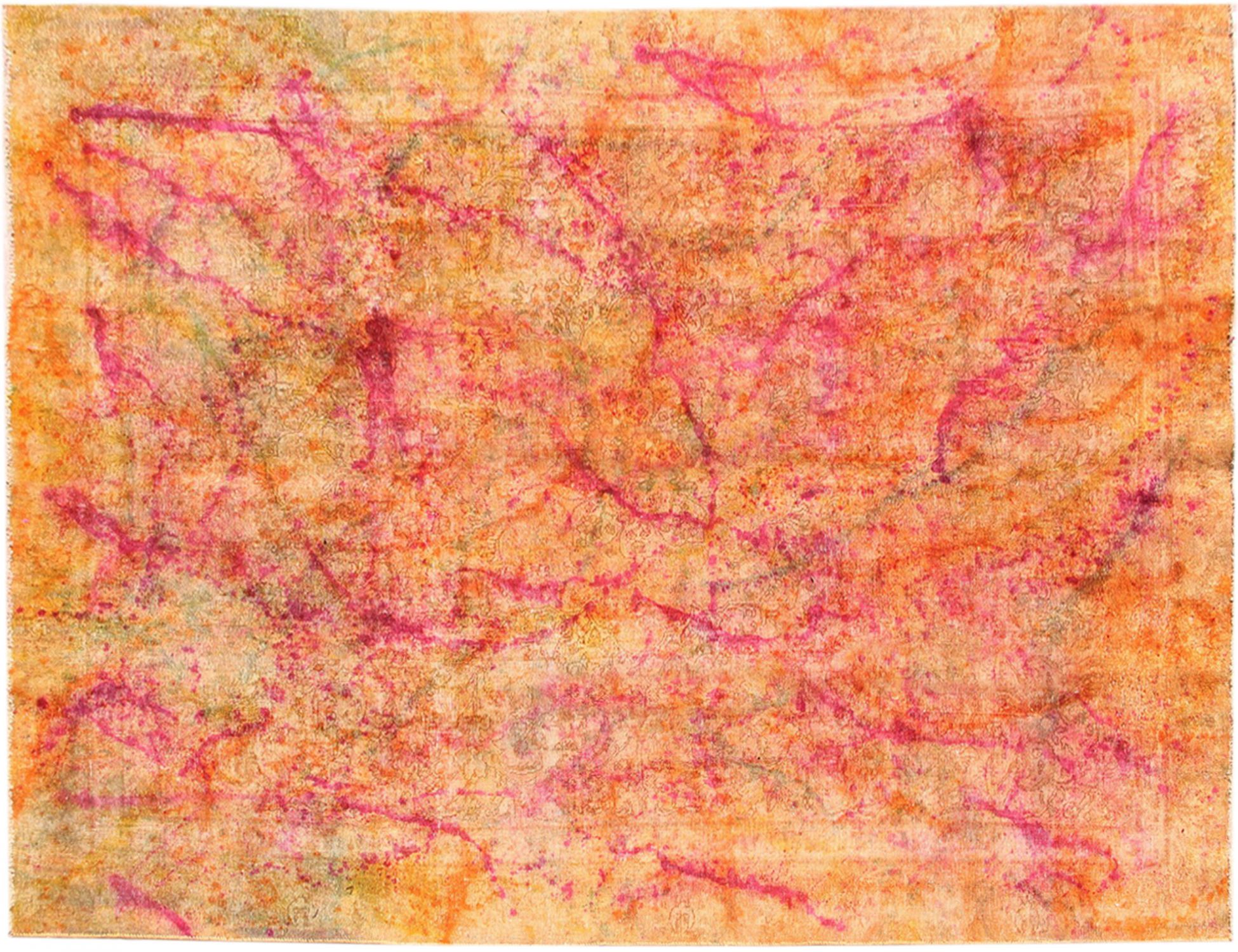 Persisk Vintagetæppe  multifarvet <br/>370 x 275 cm