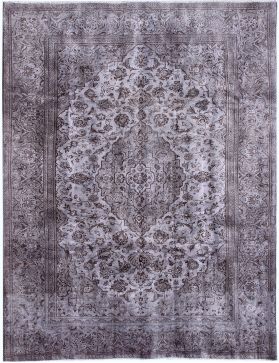 Persischer Vintage Teppich 344 x 233 grau