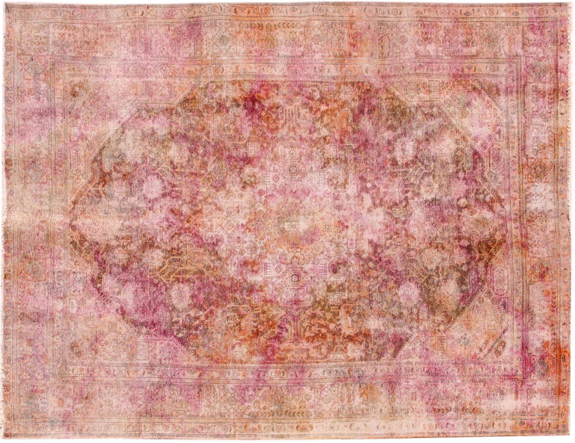 Tappeto vintage persiano  rosso <br/>302 x 203 cm