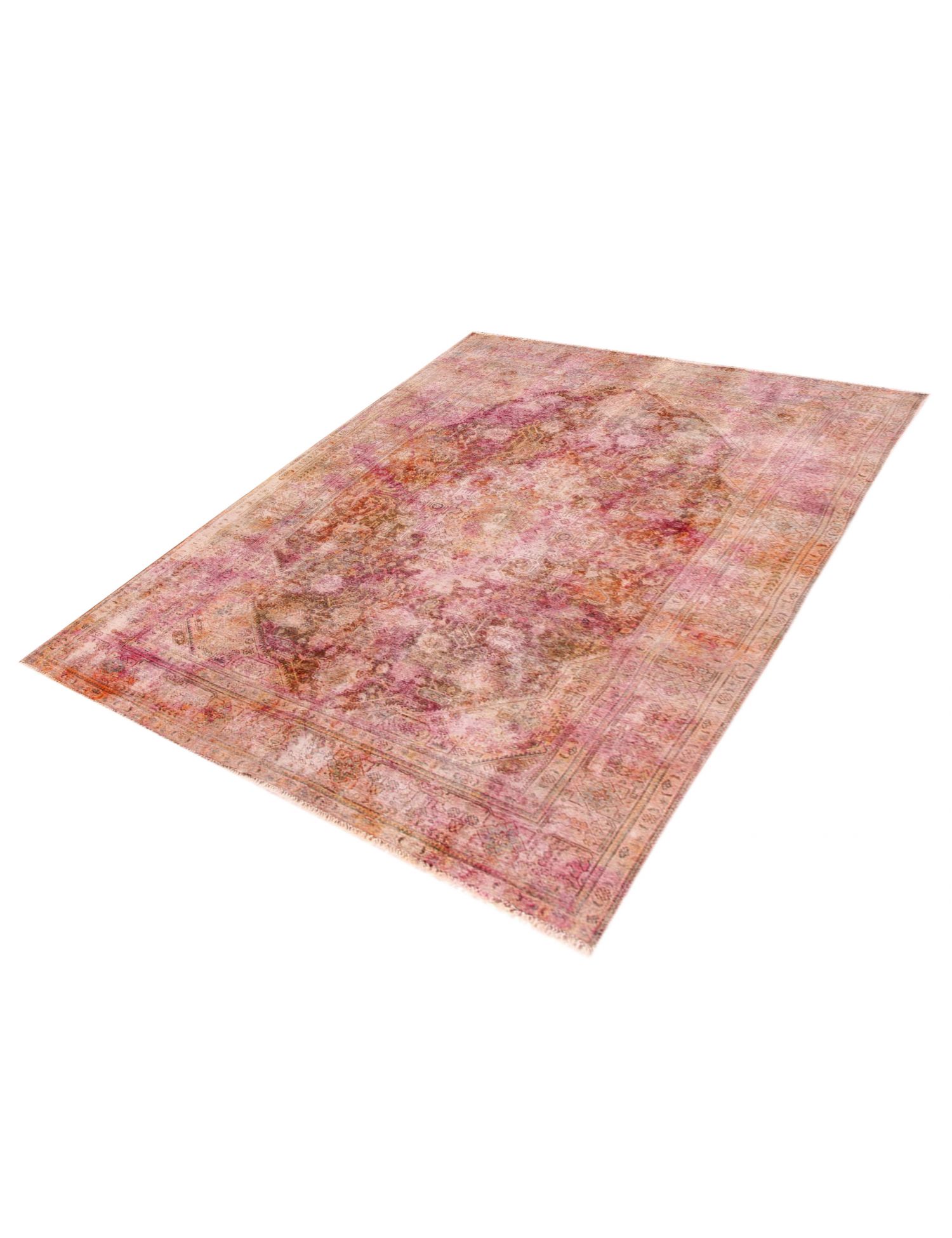 Persischer Vintage Teppich  rot <br/>302 x 203 cm