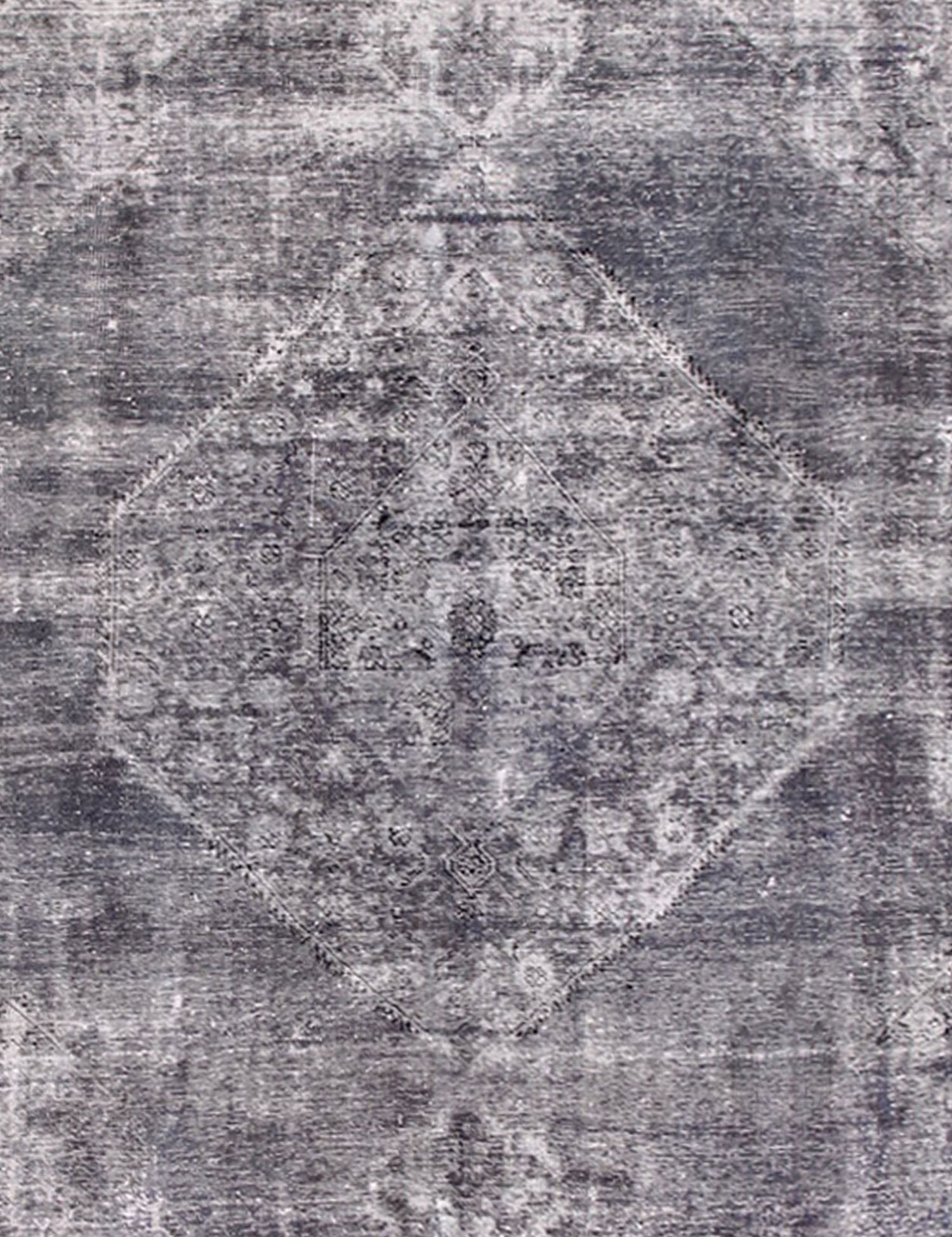 Persischer Vintage Teppich  grau <br/>286 x 220 cm