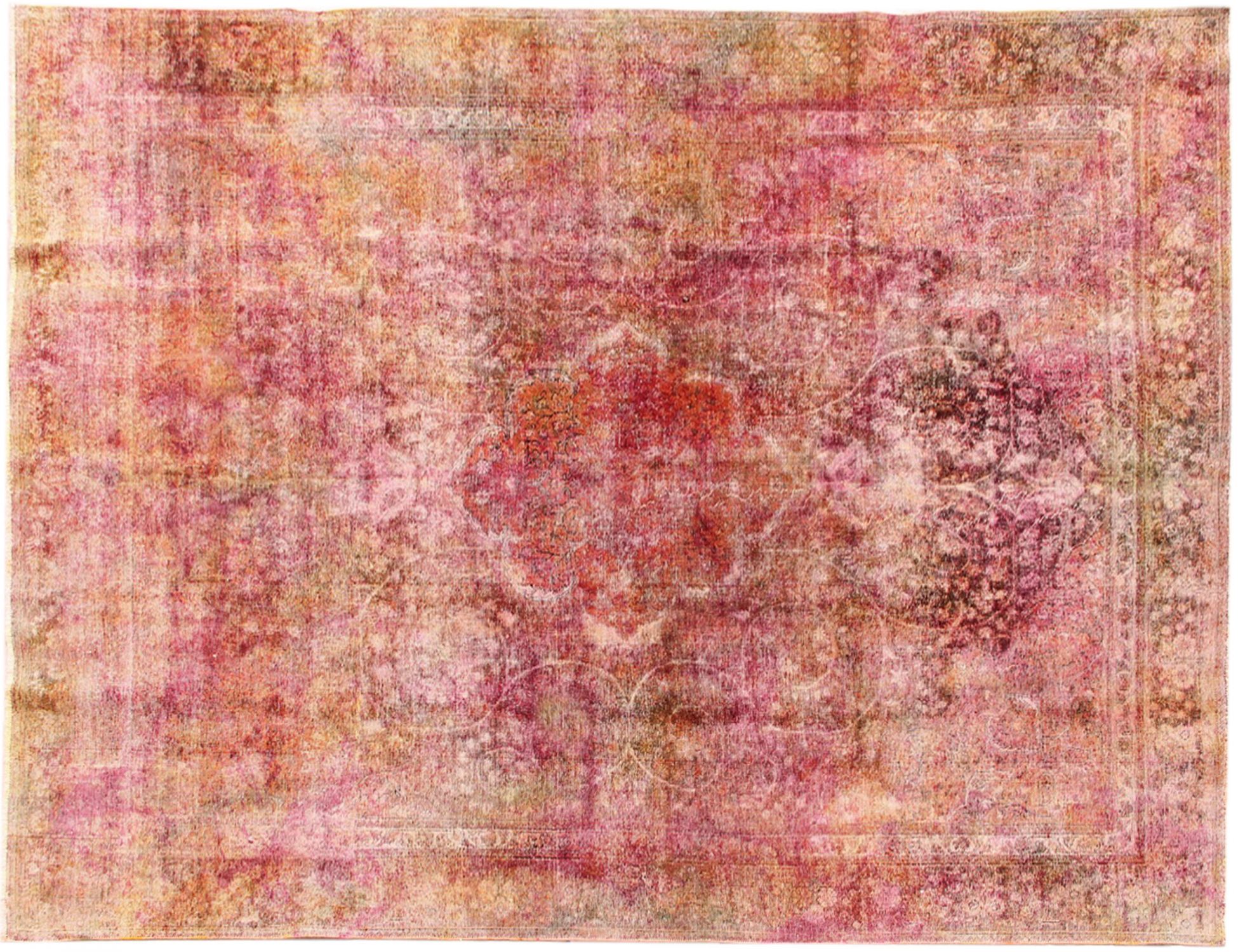 Persisk Vintagetæppe  multifarvet <br/>380 x 270 cm