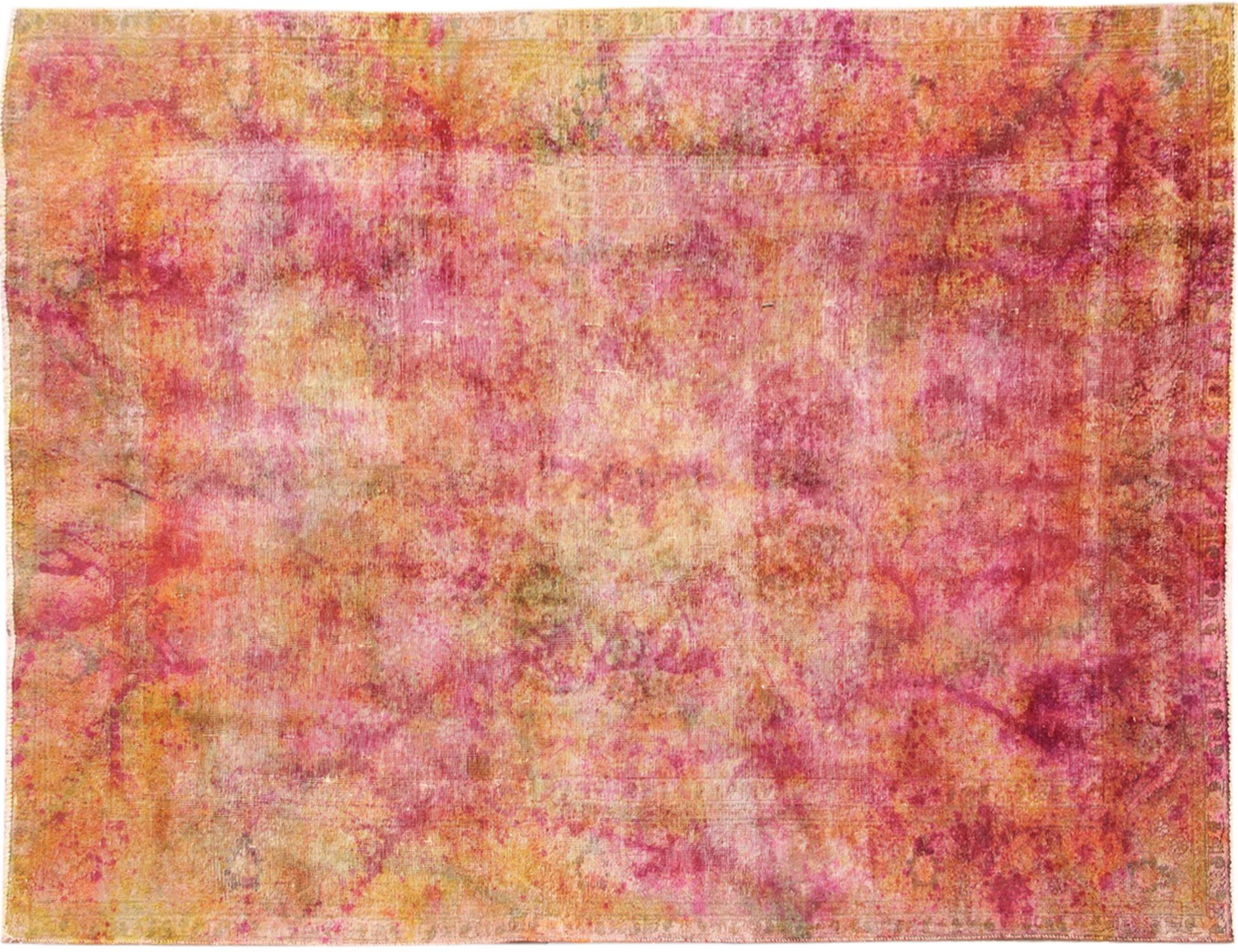 Persisk Vintagetæppe  multifarvet <br/>300 x 200 cm