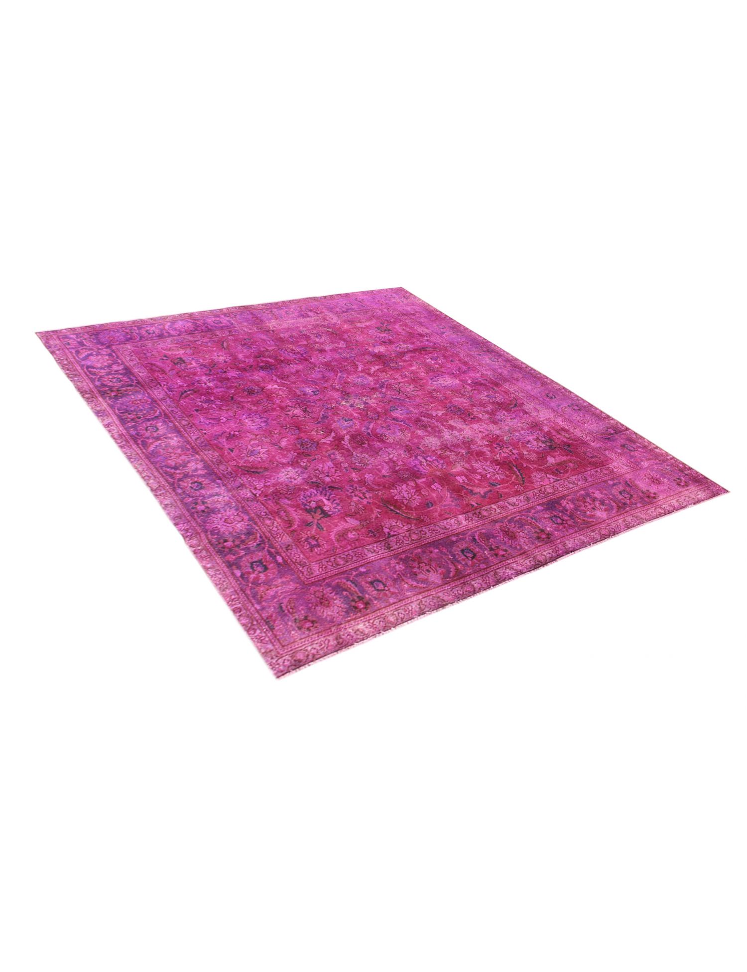 Persischer Vintage Teppich  lila <br/>330 x 280 cm