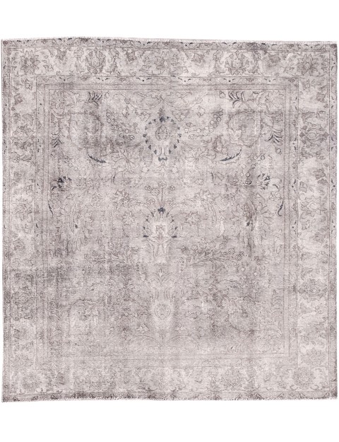 Grau Persien Persischer Vintage Teppich  245 x 255 cm