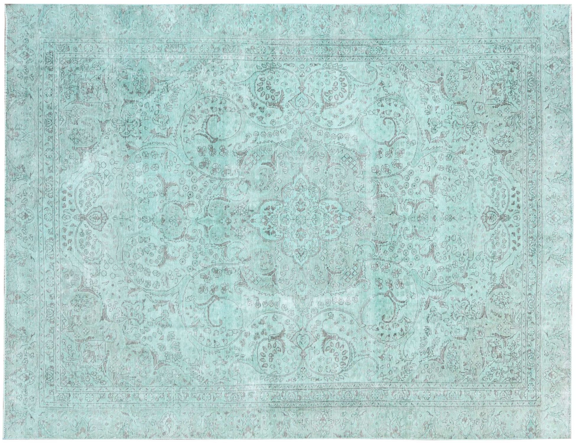Tappeto Vintage  verde <br/>318 x 219 cm