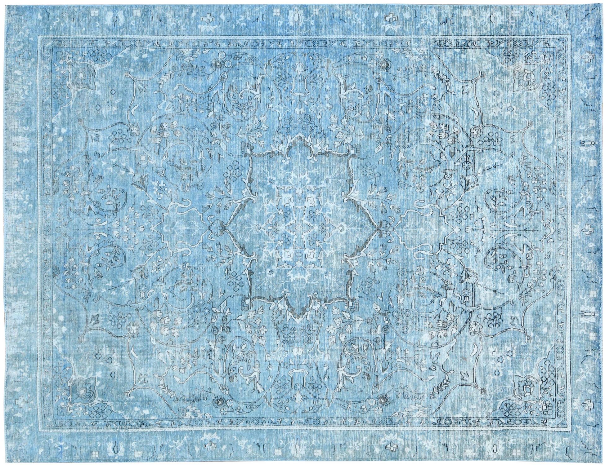 Tappeto Vintage  blu <br/>318 x 239 cm
