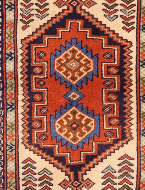 Turkman Tæppe 90 x 63