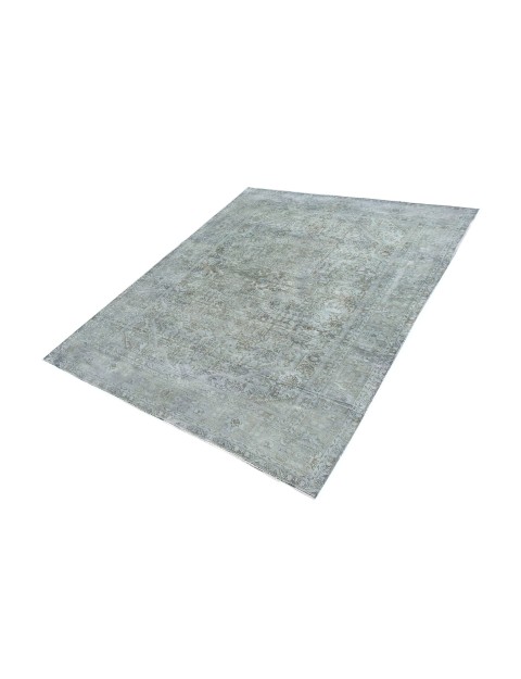 Grön Persien Persisk vintage matta  285 x 190 cm