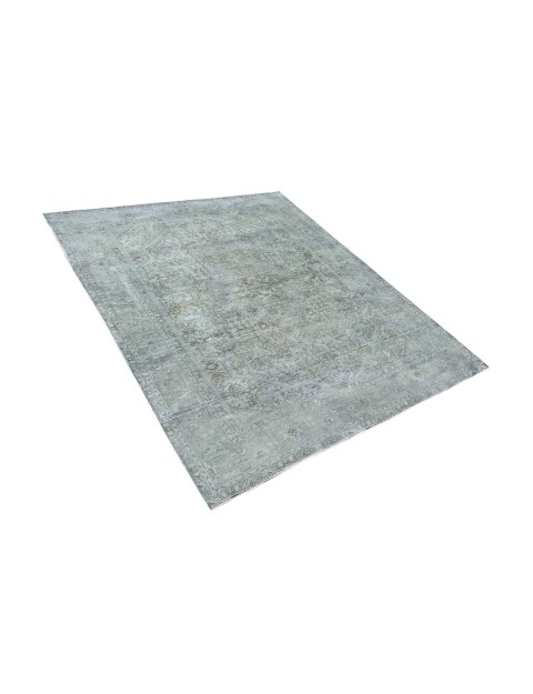 Grön Persien Persisk vintage matta  285 x 190 cm