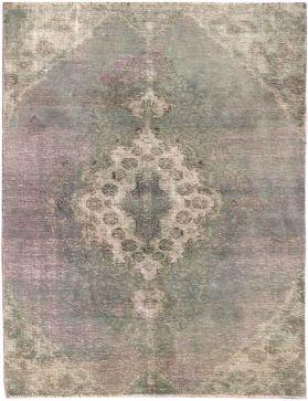 Persian Vintage Carpet 214 x 121 green 
