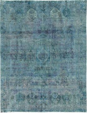 Tapis Persan vintage 281 x 189 turquoise