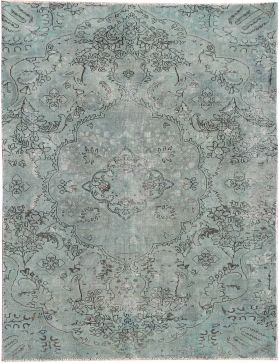 Persischer Vintage Teppich 260 x 157 grün