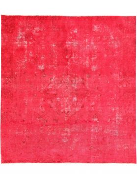 Persischer Vintage Teppich 278 x 228 rot