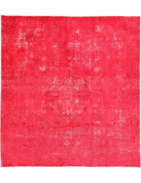 Quadrat  Vintage Teppich  rot <br/>278 x 228 cm