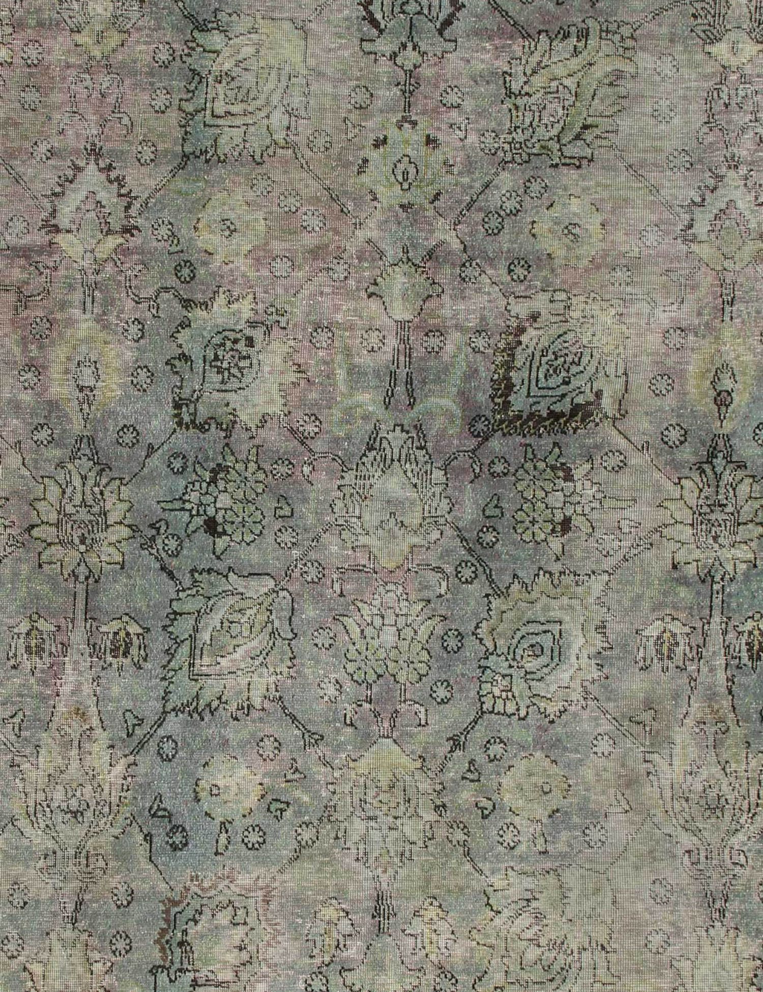 Tappeto vintage persiano  verde <br/>223 x 192 cm