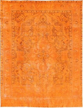 Alfombra persa vintage 290 x 197 naranja